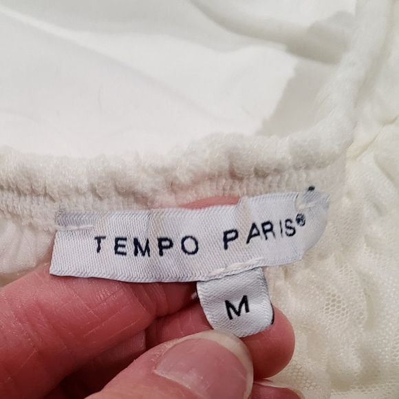 Off white embroidered tunic - Picture 3 of 3